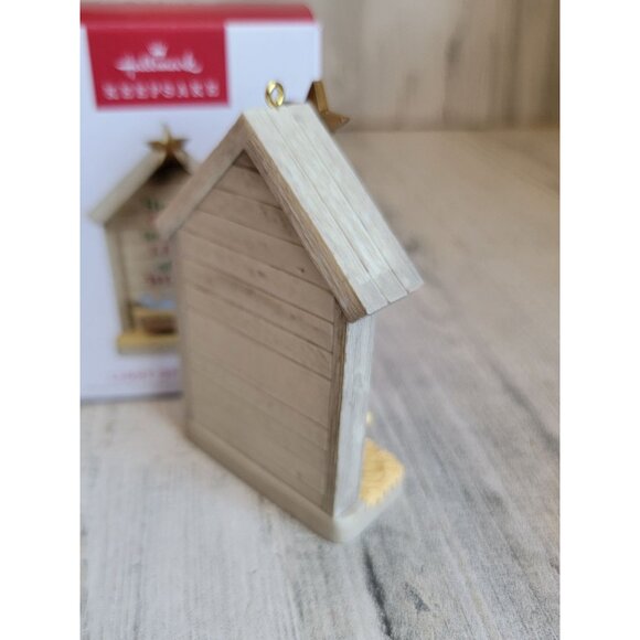 Hallmark light of the world Nativity ornament Xmas religious - Picture 4 of 7